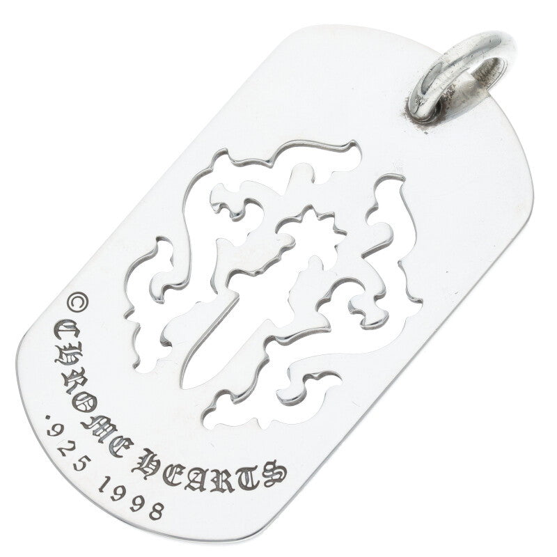 Chrome Hearts Large Dagger Cutout Dog Tag Size ONE SIZE