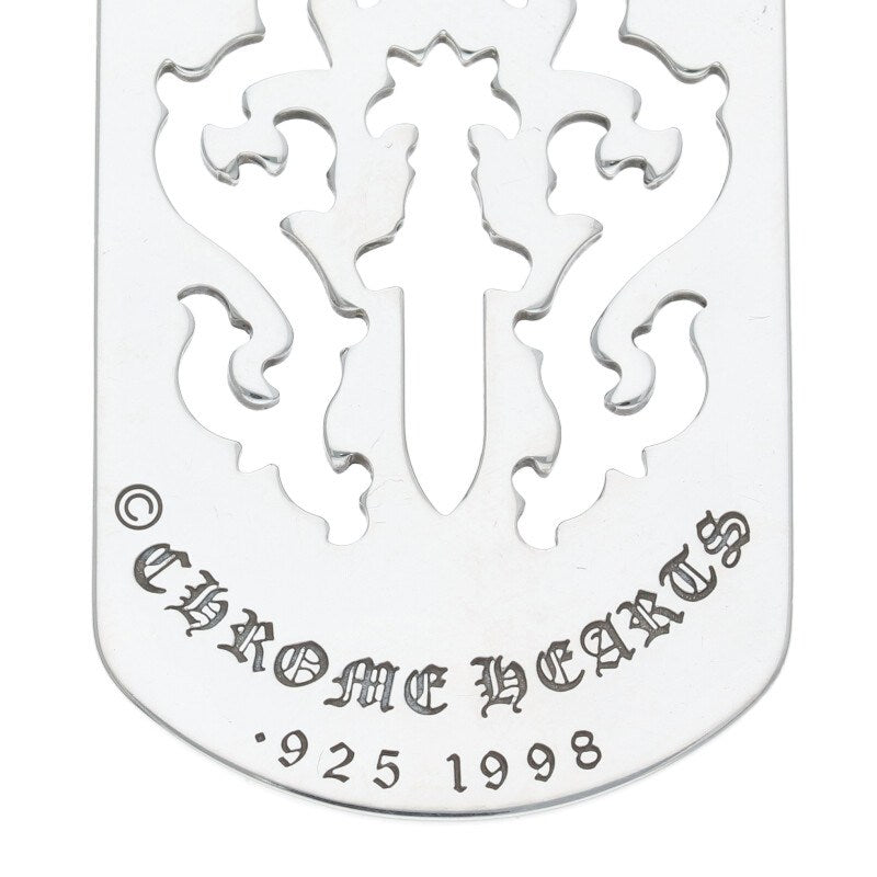 Chrome Hearts Large Dagger Cutout Dog Tag Size ONE SIZE
