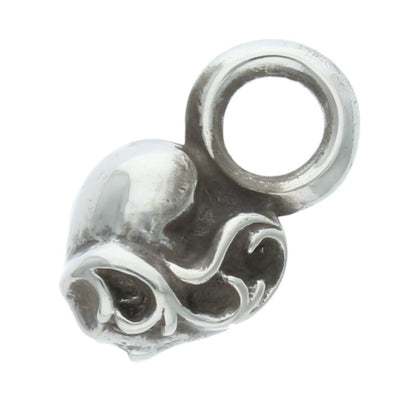 Chrome Hearts 925 Silver #B Stack Heart Charm
