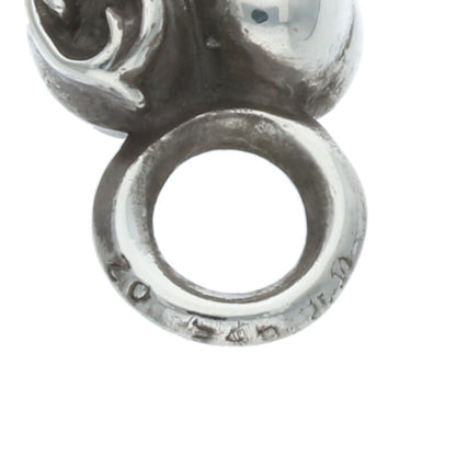 Chrome Hearts 925 Silver #B Stack Heart Charm