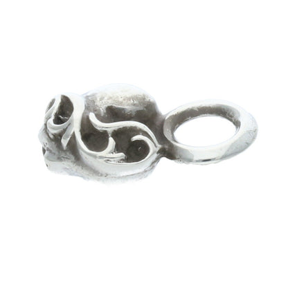 Chrome Hearts 925 Silver #B Stack Heart Charm