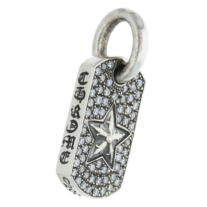 Chrome Hearts Tiny Star Pave Diamond Silver Size ONE SIZE