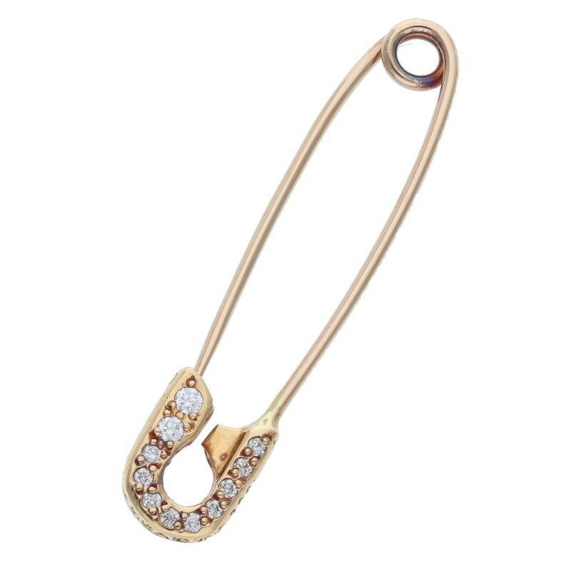 Chrome Hearts 22K Small Safety Pin Pave Size ONE SIZE Multi