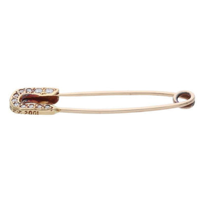 Chrome Hearts 22K Small Safety Pin Pave Size ONE SIZE Multi