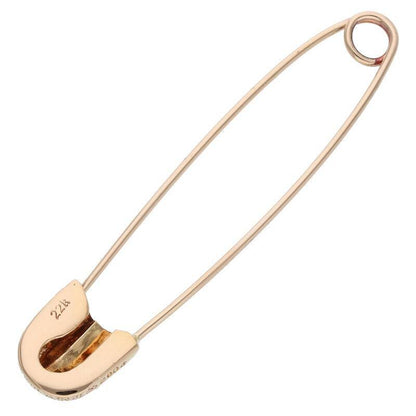Chrome Hearts 22K Large Safety Pin 1 Diamond Size ONE Multi