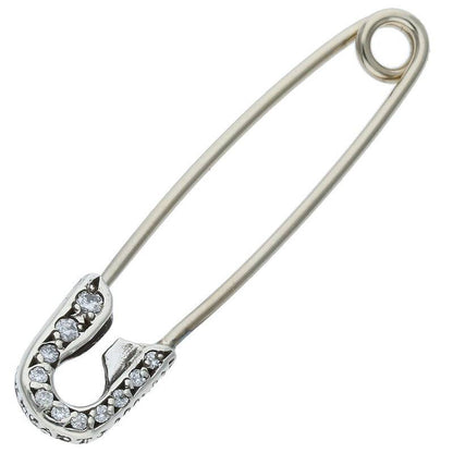 Chrome Hearts Small Safety Pin Pave Diamond Size ONE SIZE