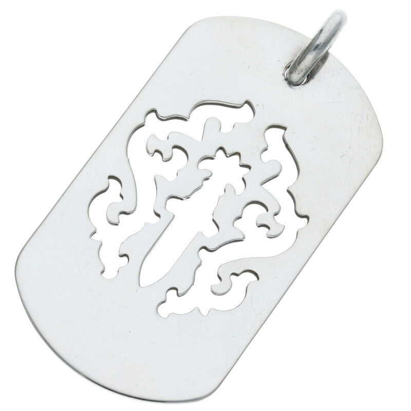 Chrome Hearts Large Dagger Cutout Dog Tag 925 Size ONE SIZE