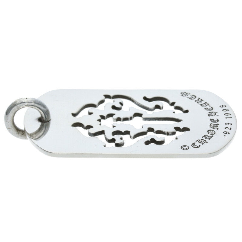 Chrome Hearts Large Dagger Cutout Dog Tag 925 Size ONE SIZE