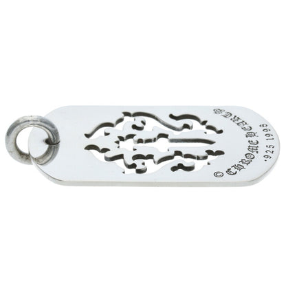 Chrome Hearts Large Dagger Cutout Dog Tag 925 Size ONE SIZE