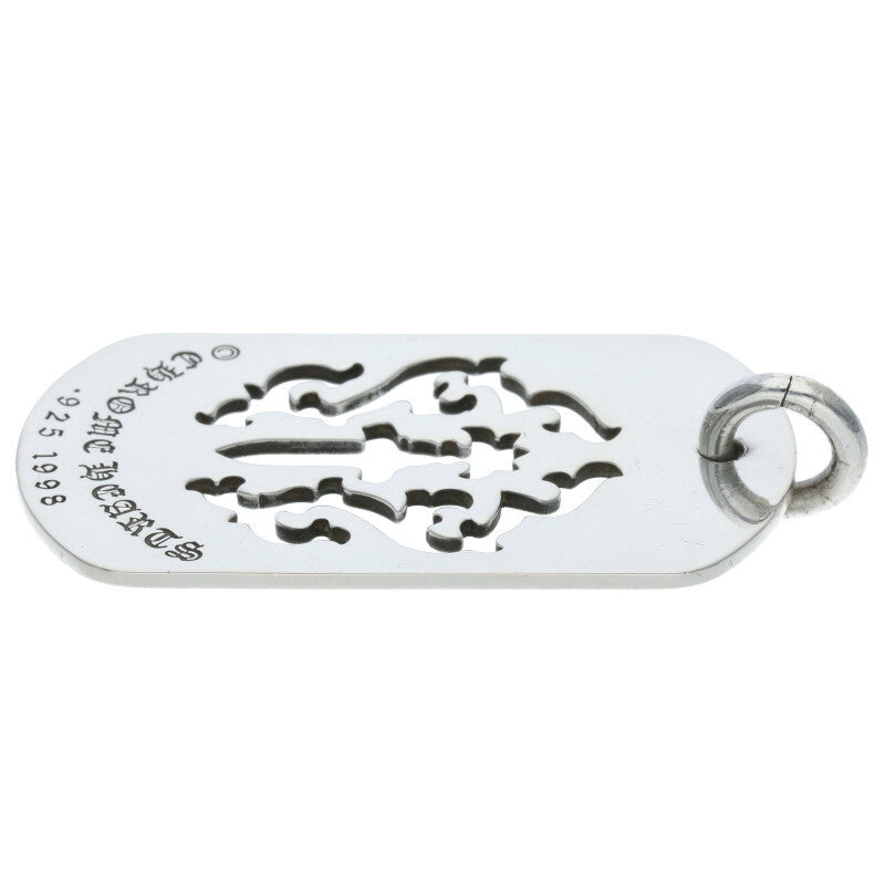 Chrome Hearts Large Dagger Cutout Dog Tag 925 Size ONE SIZE