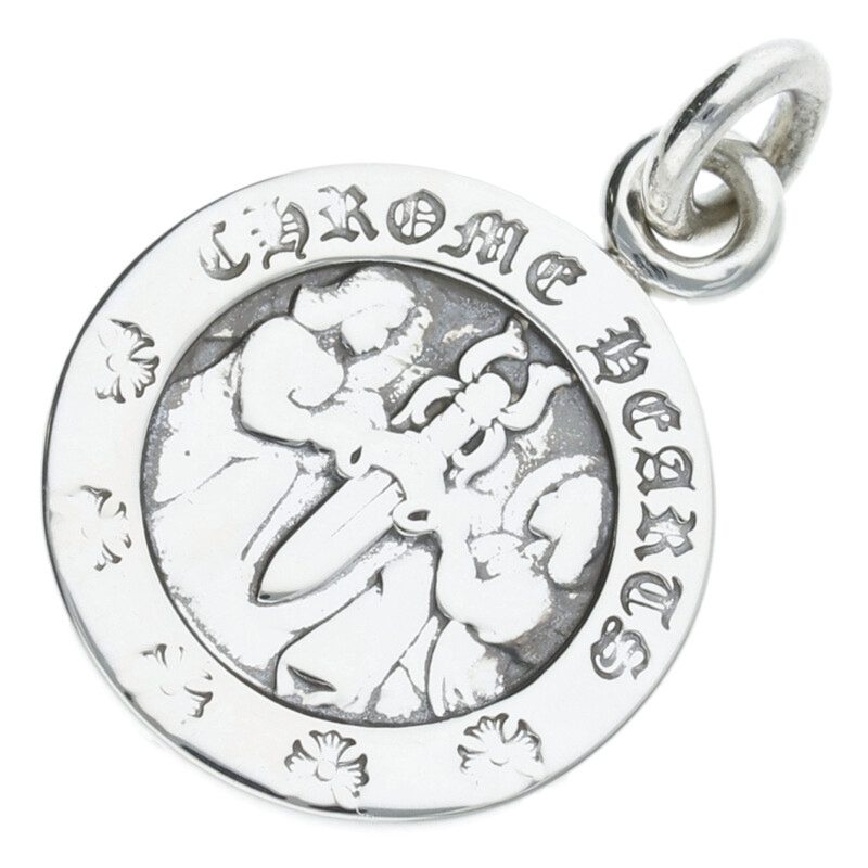 Chrome Hearts Angel Medal V2 Charm 925 Silver Size ONE SIZE