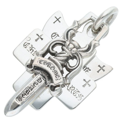 Chrome Hearts Three Trinkets Pendant 925 Size ONE SIZE