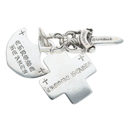 Chrome Hearts Three Trinkets Pendant 925 Size ONE SIZE