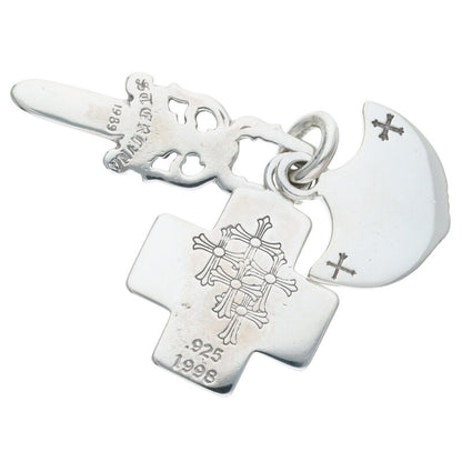 Chrome Hearts Three Trinkets Pendant 925 Size ONE SIZE