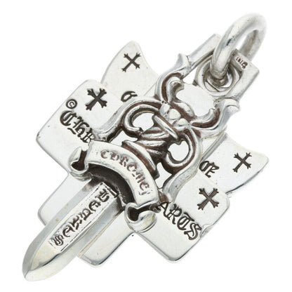 Chrome Hearts Three Trinkets Pendant 925 Size ONE Silver