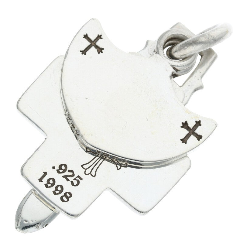 Chrome Hearts Three Trinkets Pendant 925 Size ONE Silver