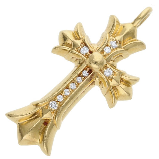 Chrome Hearts 22K DBL CH Cross Pave Diamond Size ONE SIZE