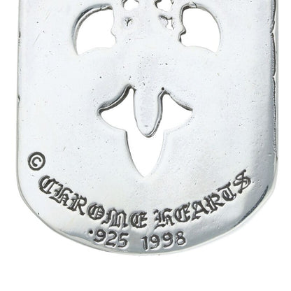 Chrome Hearts Large Dog Tag Flare Dagger 925 Size ONE SIZE