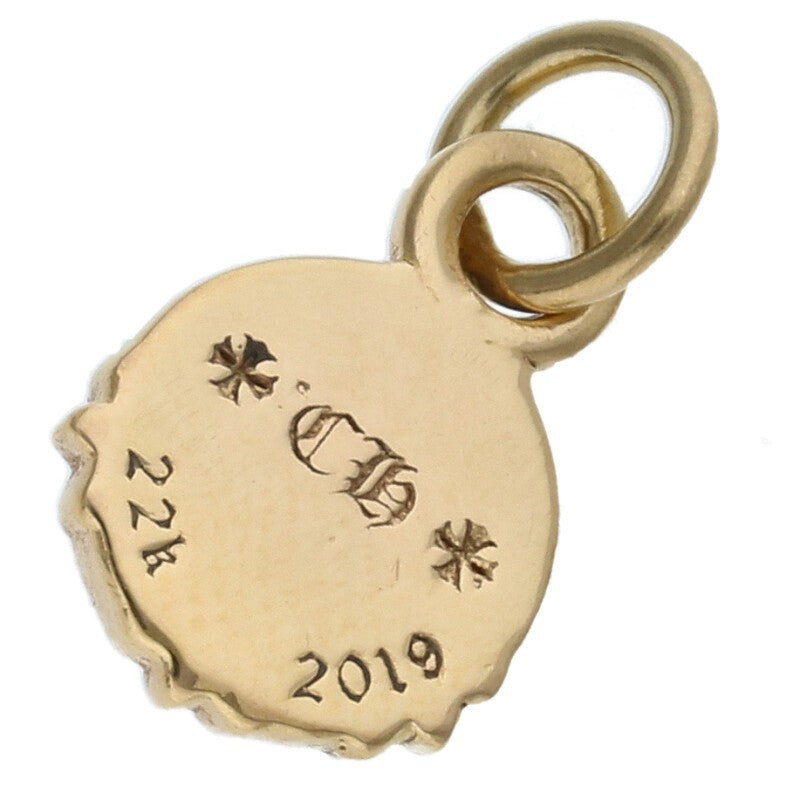Chrome Hearts 22K Peace Sign Charm Yellow Gold Size ONE SIZE
