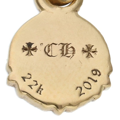 Chrome Hearts 22K Peace Sign Charm Yellow Gold Size ONE SIZE