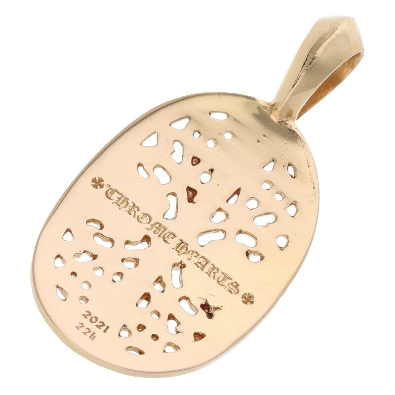 Chrome Hearts Classic Oval 22K Yellow Gold Size ONE SIZE