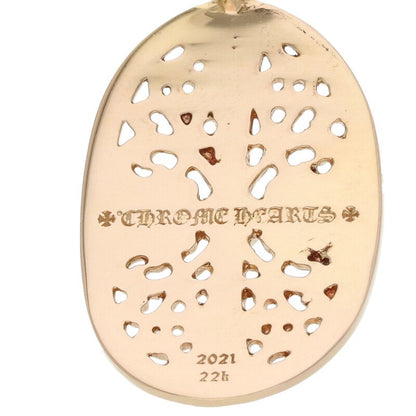 Chrome Hearts Classic Oval 22K Yellow Gold Size ONE SIZE