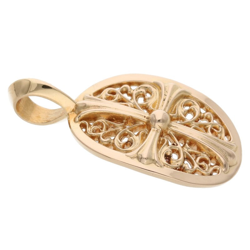 Chrome Hearts Classic Oval 22K Yellow Gold Size ONE SIZE
