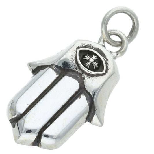 Chrome Hearts Hamsa Hand 925 Silver Pendant Size ONE SIZE