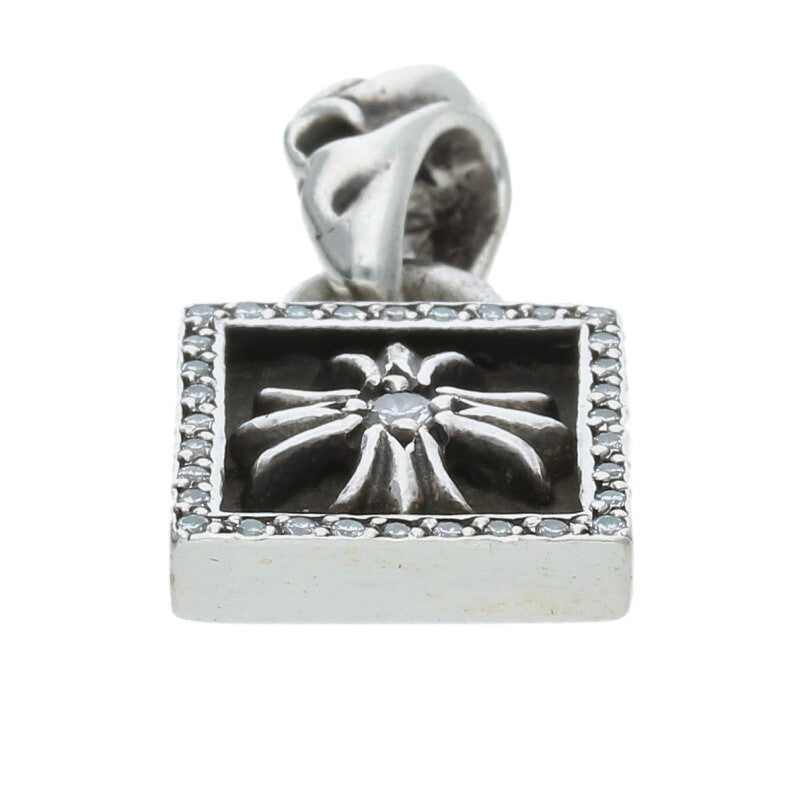 Chrome Hearts Framed CH Plus PAVE Diamond 925 Size ONE SIZE