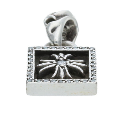 Chrome Hearts Framed CH Plus PAVE Diamond 925 Size ONE SIZE