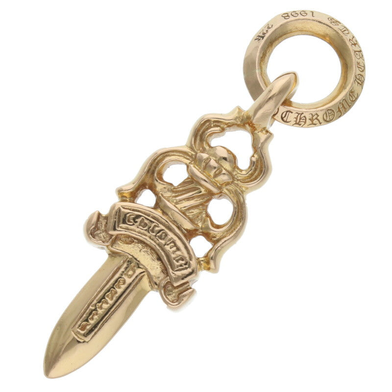 Chrome Hearts #5 Dagger PAVE Diamond 22K Size ONE SIZE