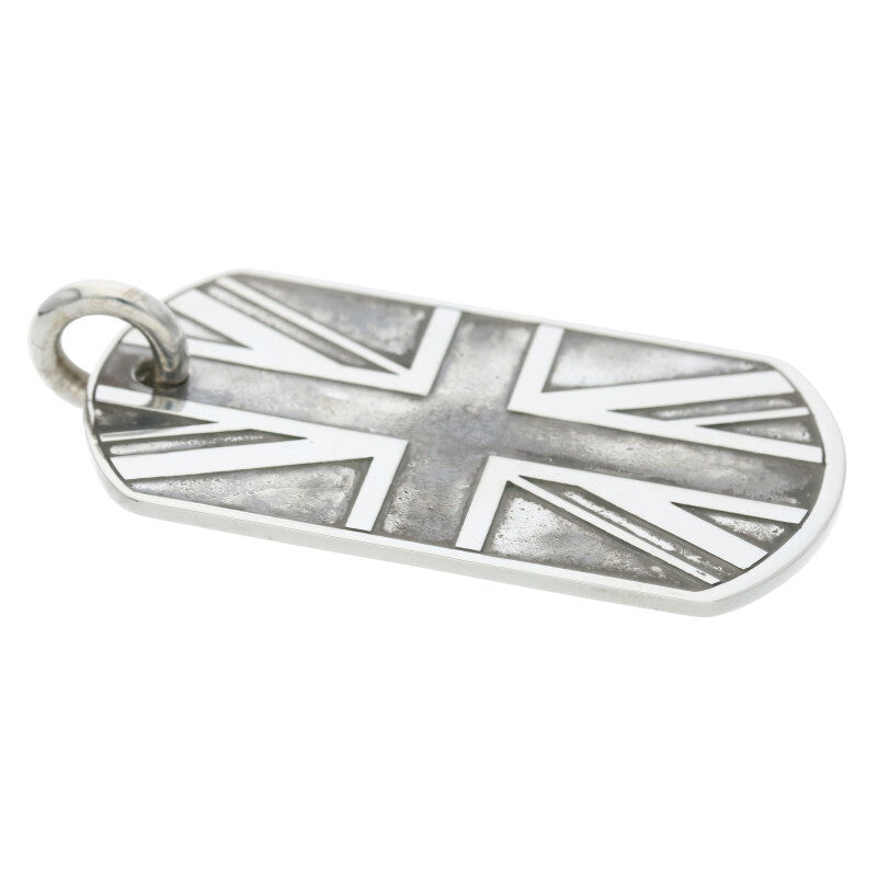 Chrome Hearts Large Dogtag 925 Silver Pendant Size ONE SIZE