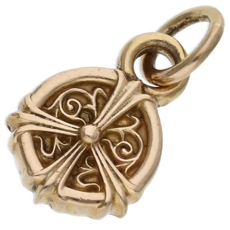 Chrome Hearts Peace Sign Charm 22K Yellow Gold Size ONE SIZE
