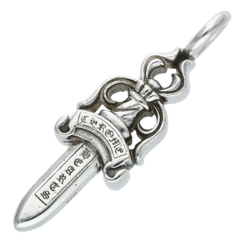 Chrome Hearts Double Dagger 925 Silver Pendant Size ONE SIZE
