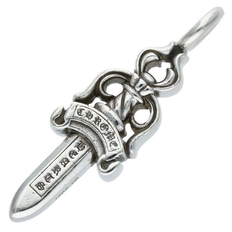 Chrome Hearts Double Dagger 925 Silver Pendant Size ONE SIZE