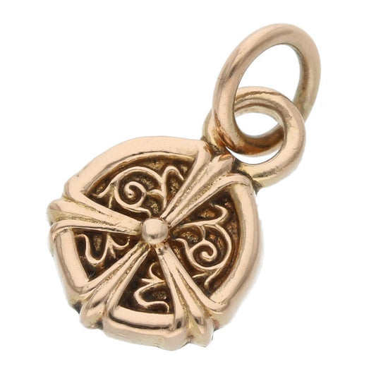 Chrome Hearts Peace Sign Charm 22K Yellow Gold Size ONE SIZE