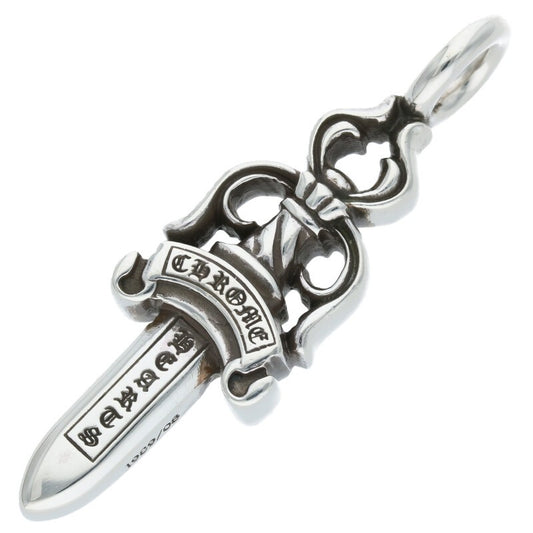Chrome Hearts Double Dagger Pendant 925 Silver Size ONE SIZE