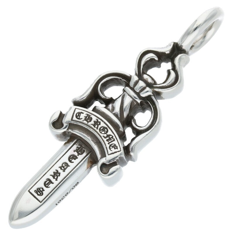 Chrome Hearts Double Dagger Pendant 925 Silver Size ONE SIZE