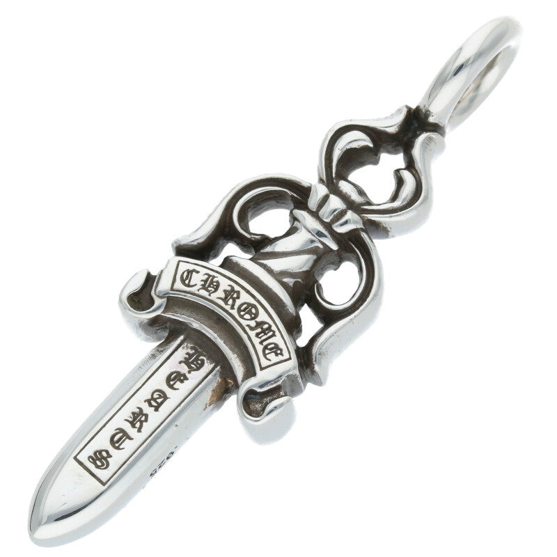 Chrome Hearts Double Dagger Pendant 925 Silver Size ONE SIZE