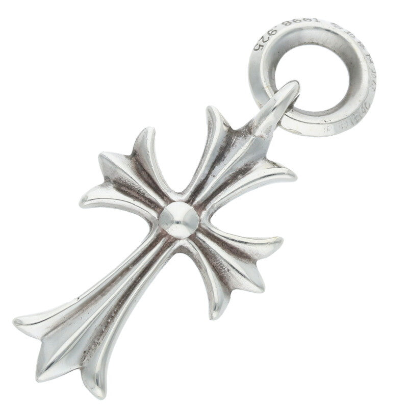 Chrome Hearts Tiny CH Cross Charm 925 Silver Size ONE SIZE