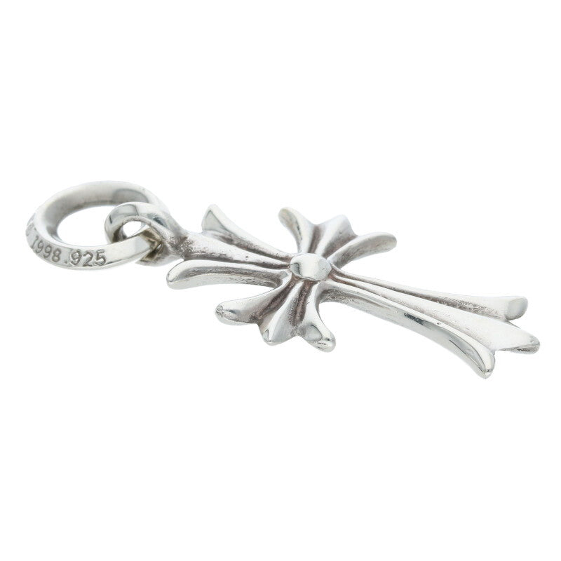 Chrome Hearts Tiny CH Cross Charm 925 Silver Size ONE SIZE