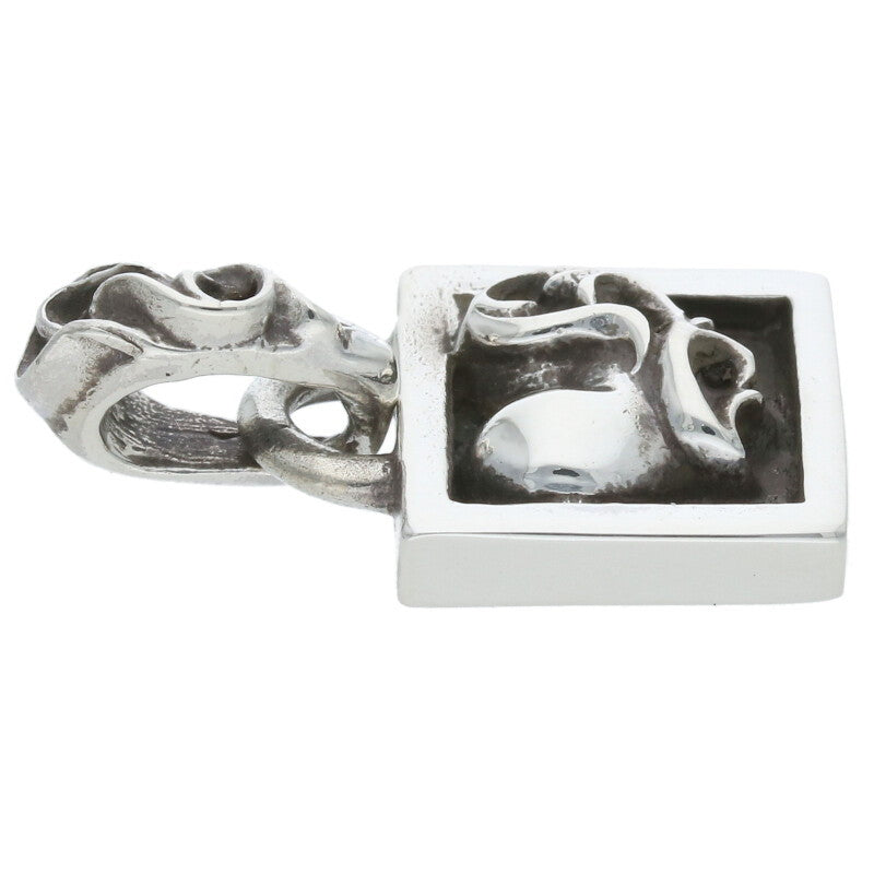Chrome Hearts Framed Heart Charm 925 Silver Size ONE SIZE