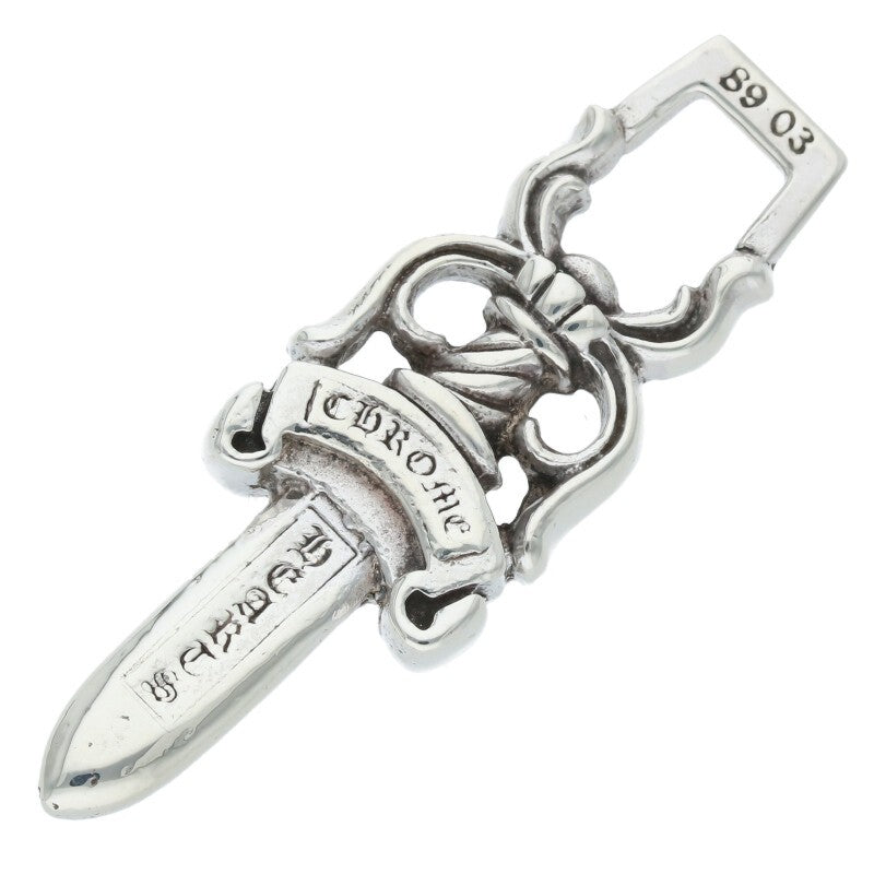 Chrome Hearts #10 Dagger Pendant Sterling Size ONE SIZE