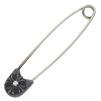Chrome Hearts 925 Black Rhodium Safety Pin 1 Size ONE SIZE