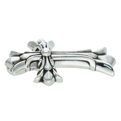 Chrome Hearts DBL CH CRS LRG Silver Pendant Size ONE SIZE
