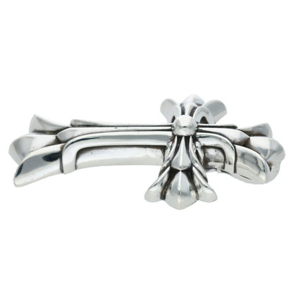 Chrome Hearts DBL CH CRS LRG Silver Pendant Size ONE SIZE
