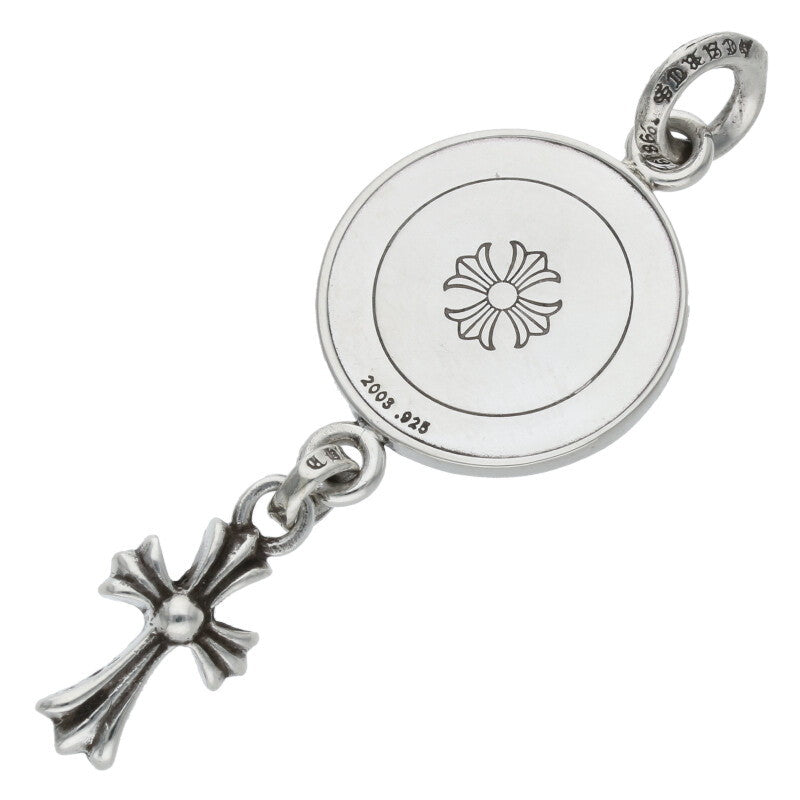 Chrome Hearts Angel Medal Cross Babyfat Silver Size ONE SIZE