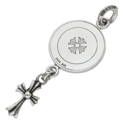 Chrome Hearts Angel Medal Cross Babyfat Silver Size ONE SIZE