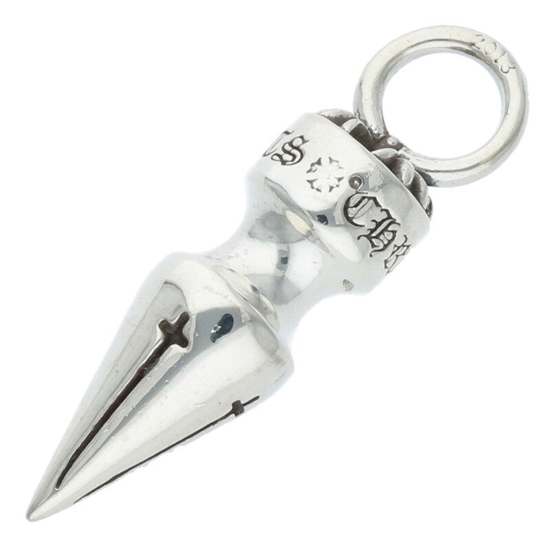 Chrome Hearts CH Spike Pendant Silver Necklace Size ONE SIZE