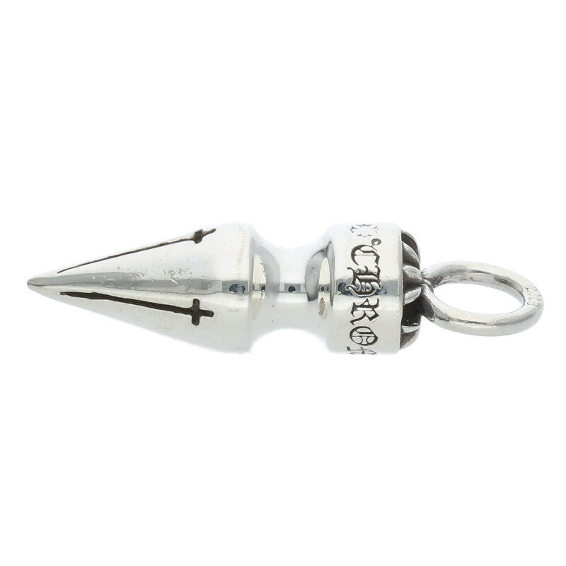 Chrome Hearts CH Spike Pendant Silver Necklace Size ONE SIZE